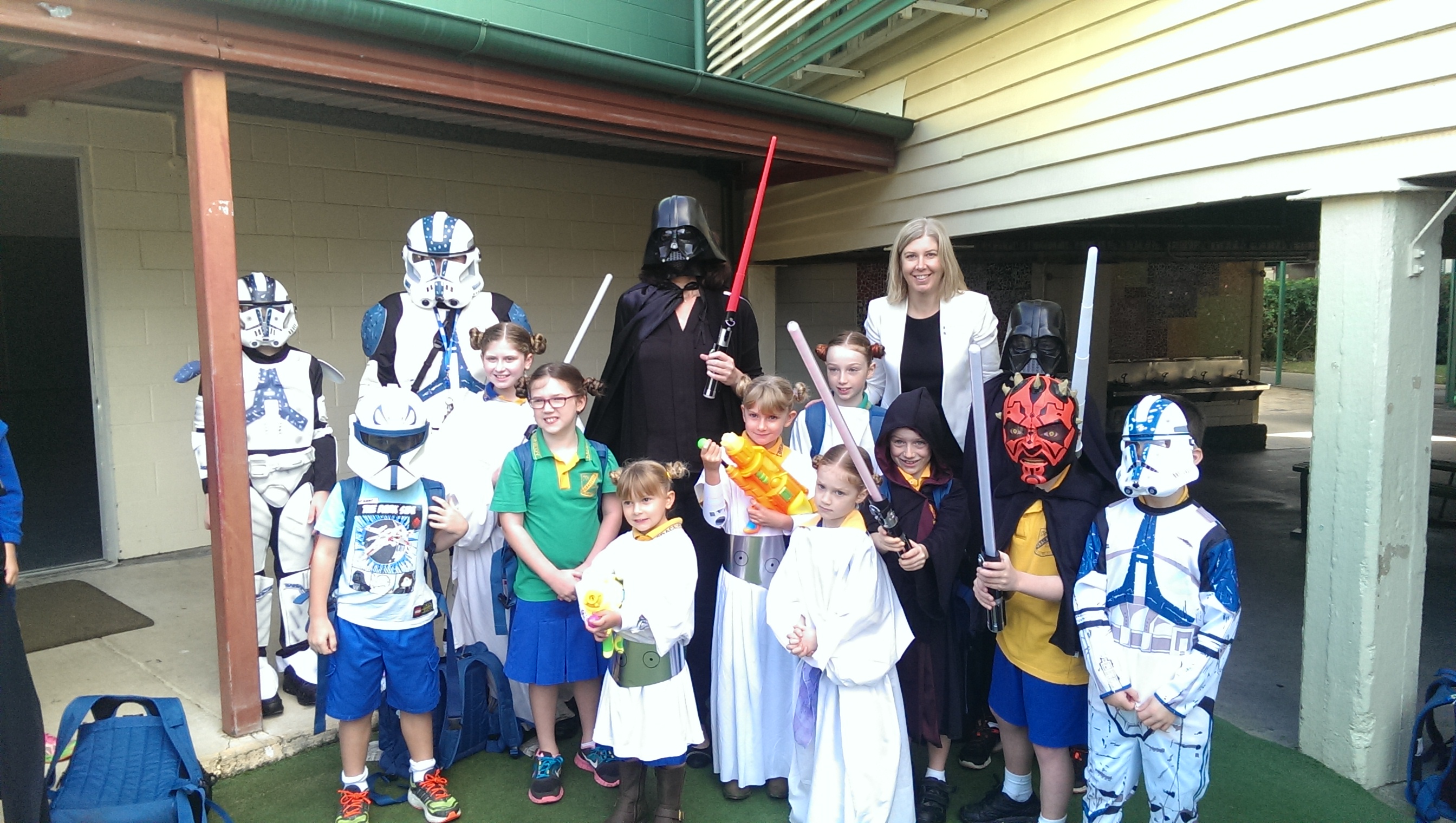 May the Fourth be with you - Active School Travel Day, Graceville State School