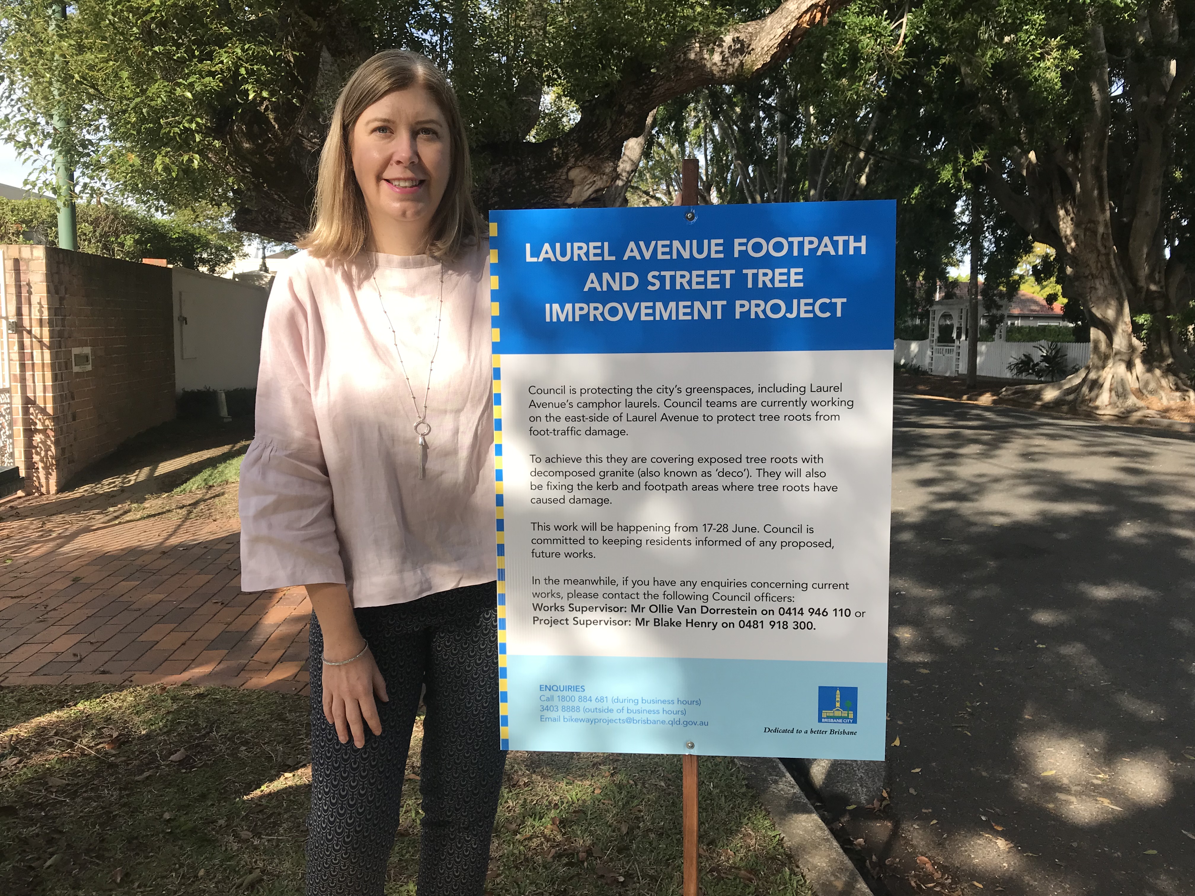 Laurel Ave, Chelmer Heritage Tree Project