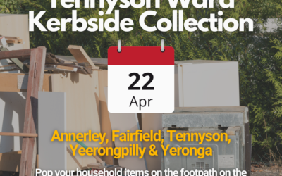 Upcoming kerbside collection for Annerley, Fairfield, Tennyson, Yeerongpilly and Yeronga