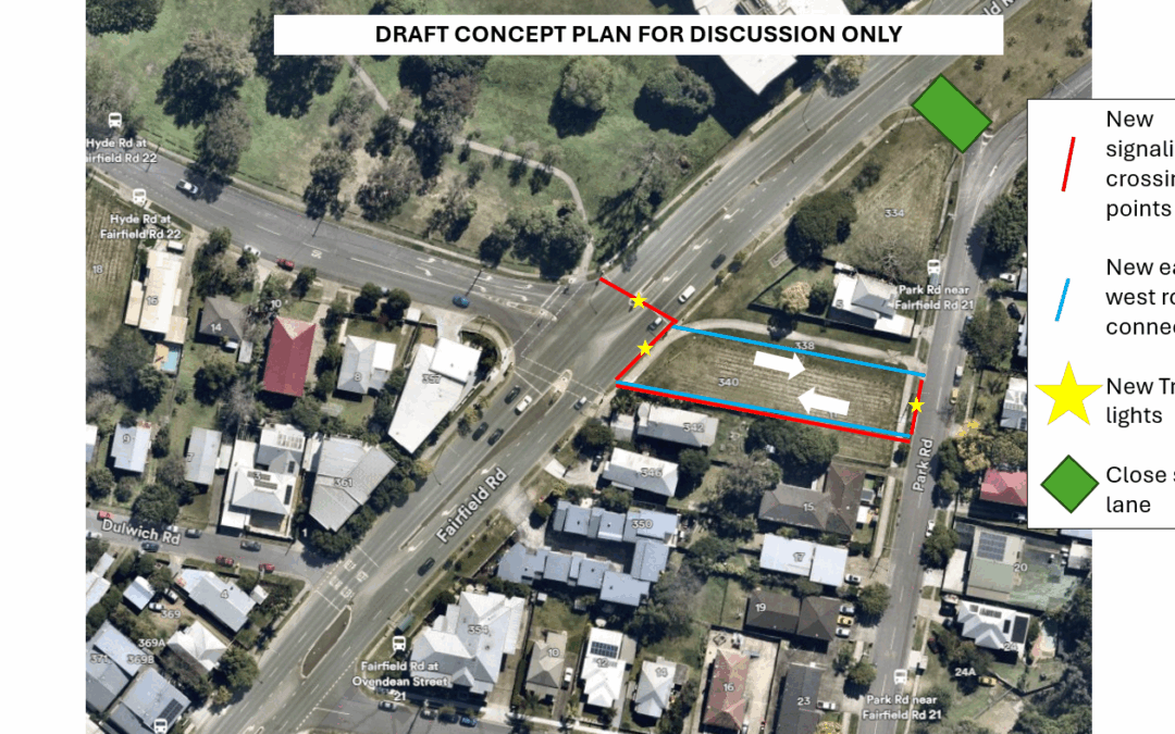 Fairfield Round-a-bout Upgrade Plus Hyde Rd